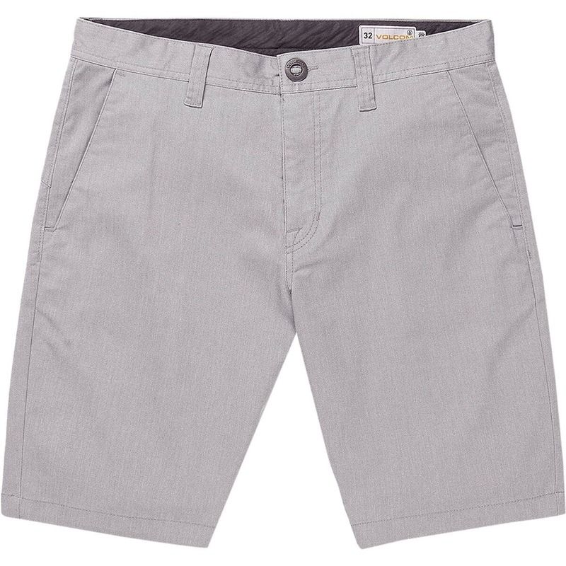 ボルコム メンズ ボトムス ハーフパンツ・ショーツ Volcom Frickin Modern Stretch 21 Short Mens Grey グレー