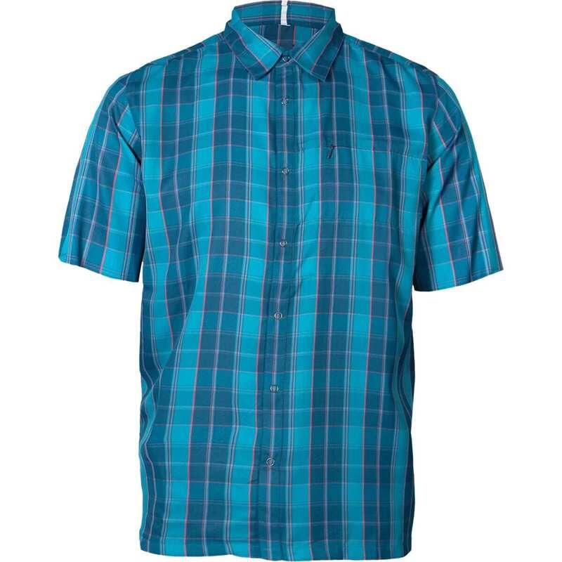 ゾイック メンズ トップス Tシャツ 半袖 ジャージー ZOIC Guide ShortSleeve Jersey Mens Ceramic Blue Plaid ブルー