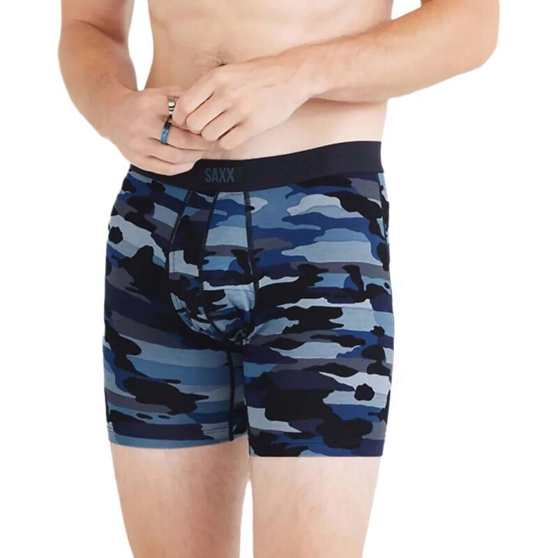 サックス メンズ アンダーウェア ボクサーパンツ SAXX Vibe Xtra Soft Boxer Brief Fly Mens Cloudbank CamoNavy ネイビー 9,235円