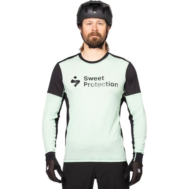 スイートプロテクション メンズ トップス Tシャツ ジャージー 長袖 Sweet Protection Hunter Merino Hybrid LongSleeve Jersey Mens Turquoise ターコイズ