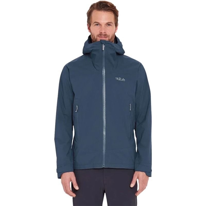 ラブ メンズ アウター ジャケット・ブルゾン ダウン ジャケット Rab Downpour Light Jacket Mens Tempest Blue ブルー