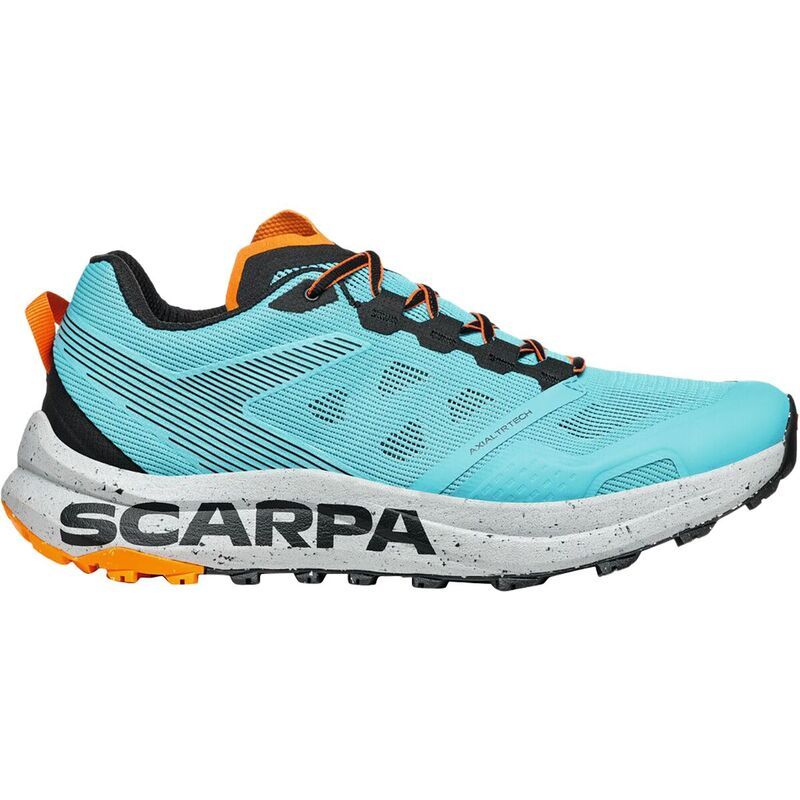 スカルパ メンズ シューズ スニーカー Scarpa Spin Planet Running Shoe Mens AzureBlack ブラック