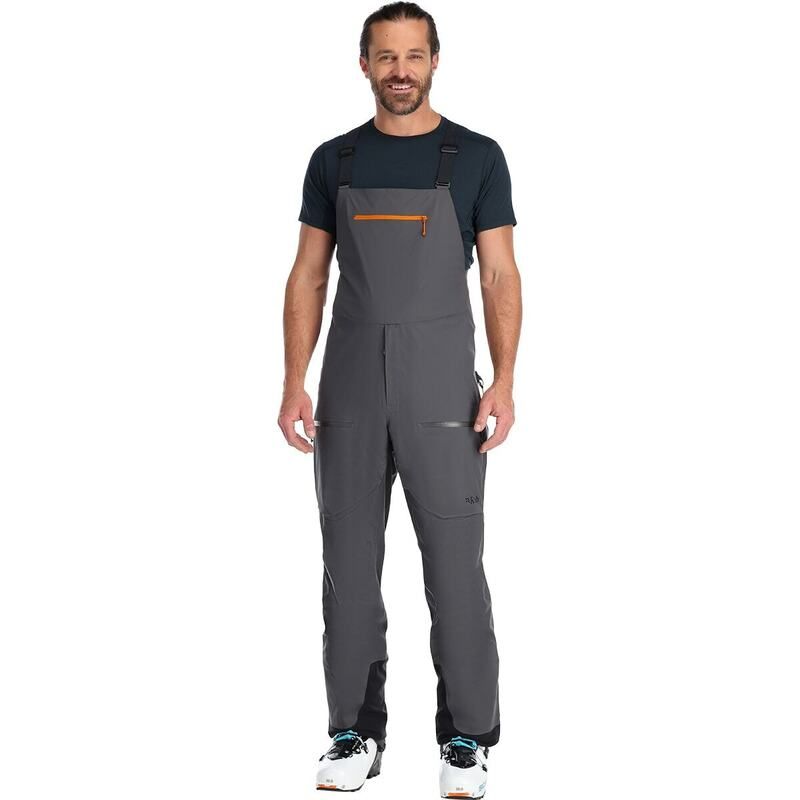 ラブ メンズ ボトムス カジュアルパンツ Rab Khroma Kinetic Bib Pant Mens Graphene