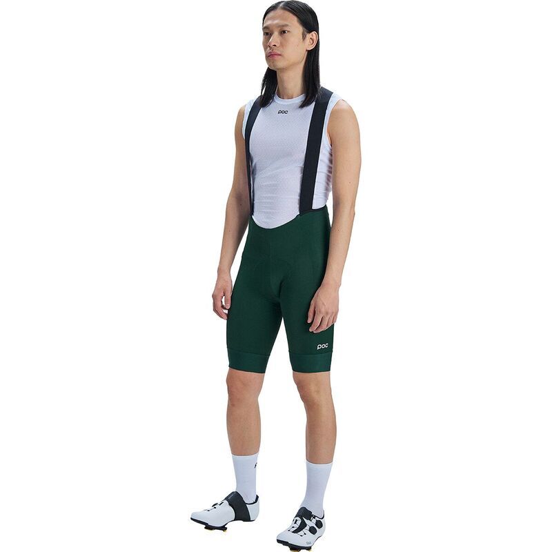 ピーオーシー メンズ ボトムス ハーフパンツ・ショーツ POC Cadence Bib Short Mens Pargasite Green グリーン