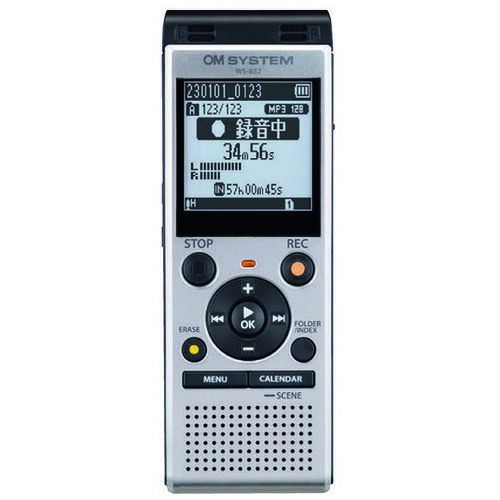 ICレコーダー シルバー WS-882WS-882【ＯＭデジタルソリューションズ】