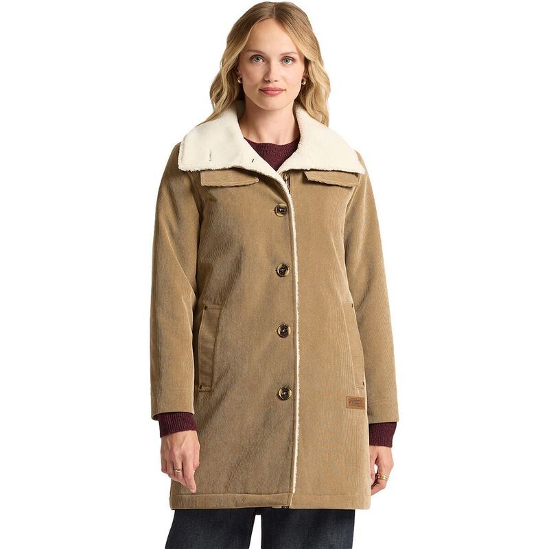ペンドルトン レディース アウター ジャケット・ブルゾン コーデュロイ コート Pendleton Judith Corduroy Collar Field Coat Womens Old Oak