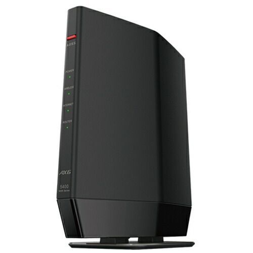 Wi-Fi6(11ax)Wi-FiルーターWSR-5400AX6P-BKWSR-5400AX6P-BK【ＢＵＦＦＡＬＯ】