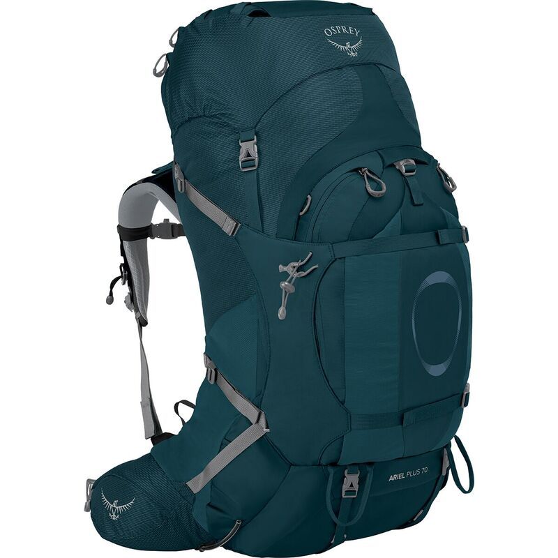 オスプレーパック レディース バッグ バックパック・リュックサック プラスサイズ Osprey Packs Ariel Plus 70L Backpack Womens Night Jungle Blue ブルー