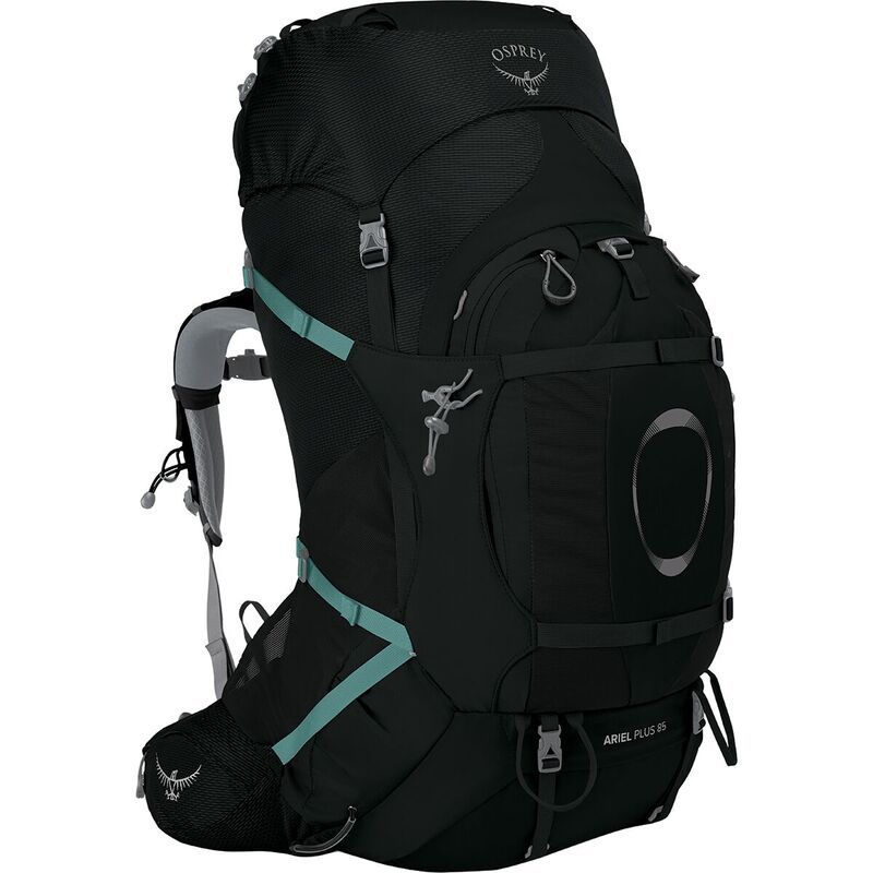 オスプレーパック レディース バッグ バックパック・リュックサック プラスサイズ Osprey Packs Ariel Plus 85L Backpack Womens Black ブラック