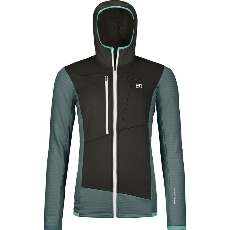 オルトボックス レディース アウター ジャケット・ブルゾン フリース パーカー Ortovox Fleece Grid Hoodie Womens Dark Arctic Grey グレー 27,170円