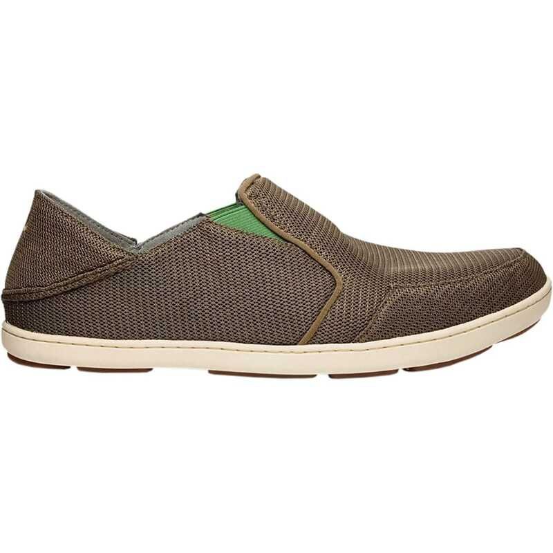 オルカイ メンズ シューズ スニーカー メッシュ Olukai Nohea Mesh Shoe Mens MustangLime Peel ライム