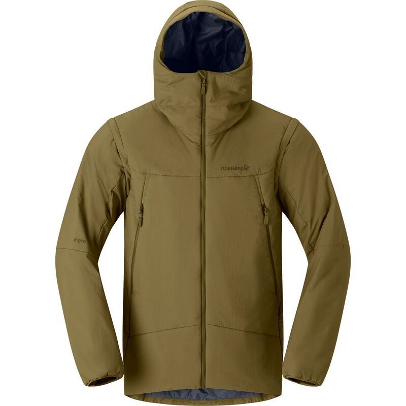 ノローナ メンズ アウター ジャケット・ブルゾン ジャケット Norrona More Thermo60 Aero200 Jacket Mens Dark Olive オリーブ