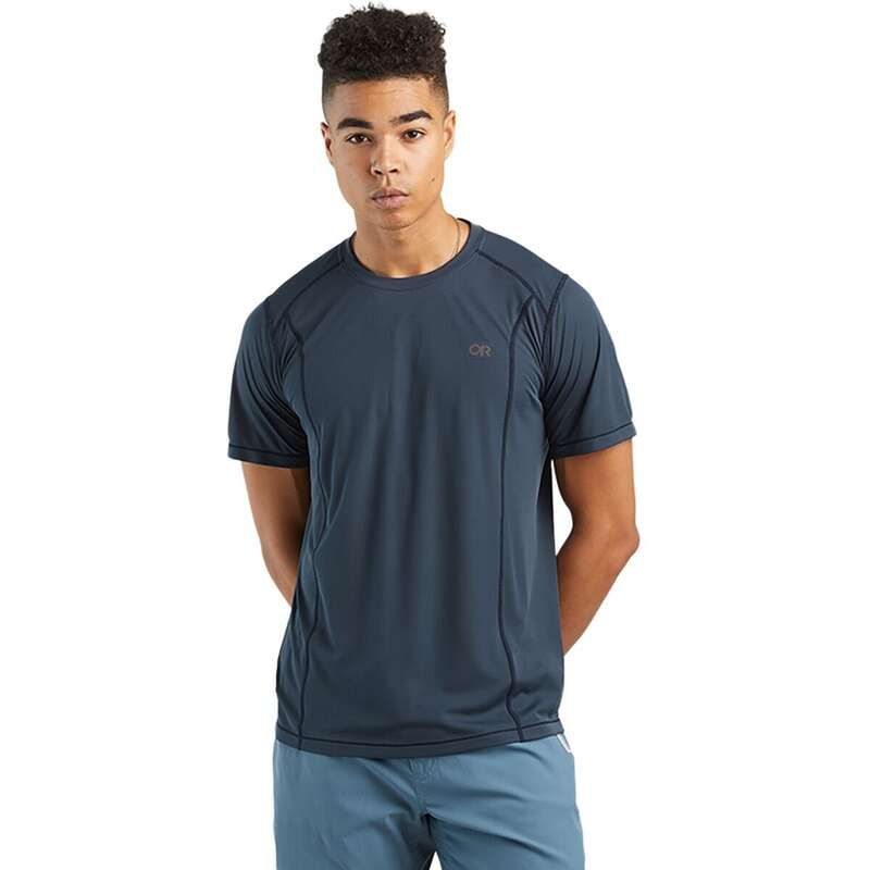 アウトドアリサーチ メンズ トップス シャツ Tシャツ Outdoor Research Echo TShirt Mens Naval Blue ブルー