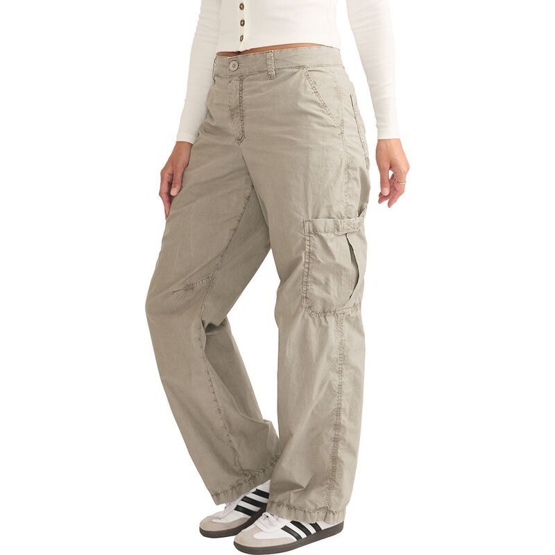 マリーン レイヤー レディース ボトムス カジュアルパンツ ストレート Marine Layer Aria Straight Leg Utility Pant Womens Vintage Olive オリーブ