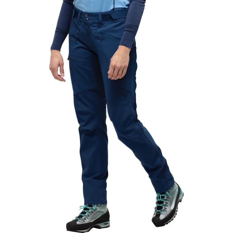ノローナ レディース ボトムス カジュアルパンツ Norrona Falketind Flex1 Heavy Duty Pant Womens Indigo Night インディゴ