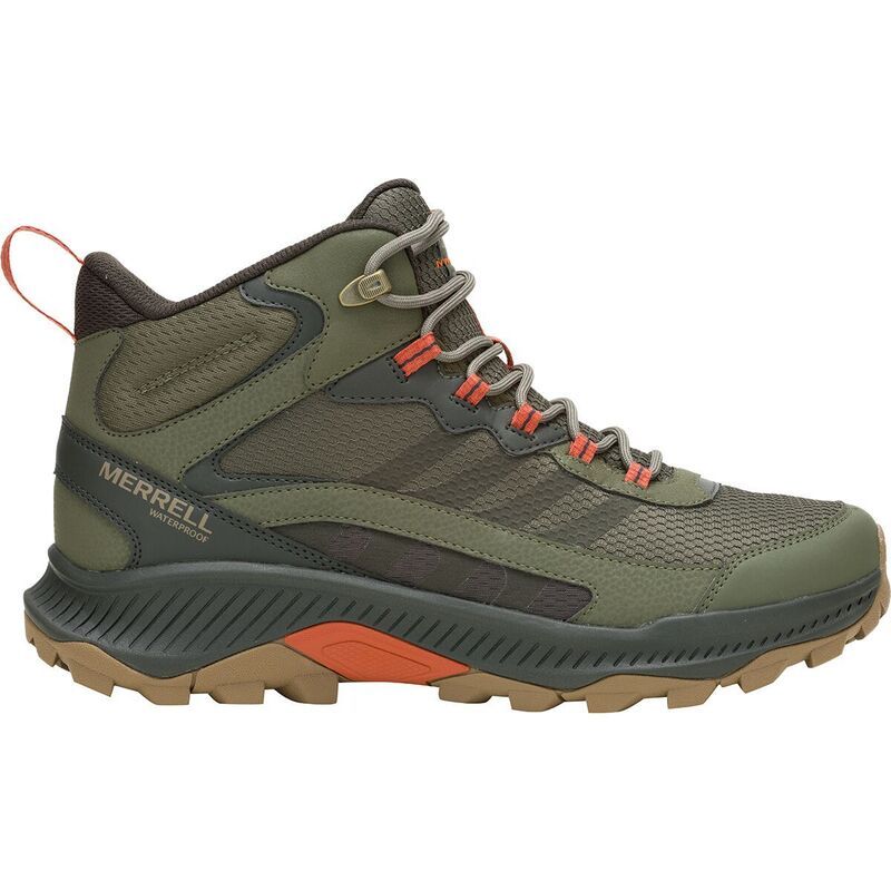 メレル メンズ シューズ ブーツ・レインブーツ Merrell Speed Strike 2 Mid WP Wide Hiking Boot Mens Olive オリーブ