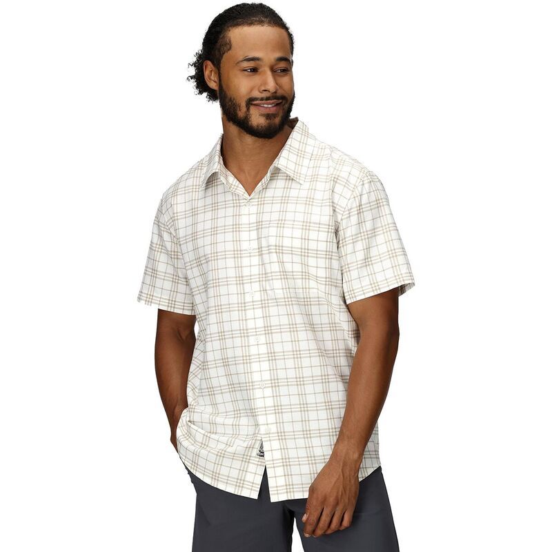 マーモット メンズ トップス シャツ 半袖 Marmot AirExchange Novelty ShortSleeve Shirt Mens Pearl パール