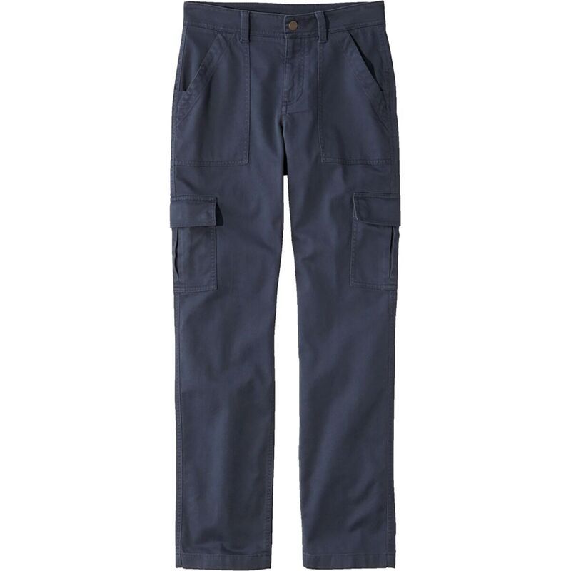 エルエルビーン レディース ボトムス カジュアルパンツ ストレート カーゴパンツ LLBean Comfort Stretch Mid Rise Straight Leg Cargo Pant Womens Carbonavy ネイビー