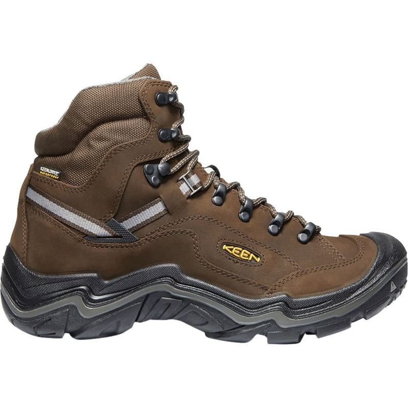 キーン メンズ シューズ ブーツ・レインブーツ KEEN Durand II Mid Waterproof Wide Hiking Boot Mens Cascade BrownGargoyle ブラウン