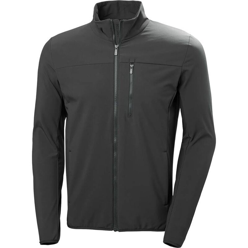 ヘリーハンセン メンズ アウター ジャケット・ブルゾン ジャケット Helly Hansen Crew Softshell 20 Jacket Mens Ebony