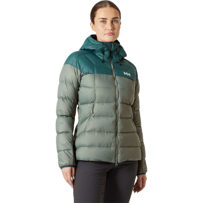 ヘリーハンセン レディース アウター ジャケット・ブルゾン ダウン ジャケット Helly Hansen Verglas Glacier Down Jacket Womens Grey CactusDark Creek グレー