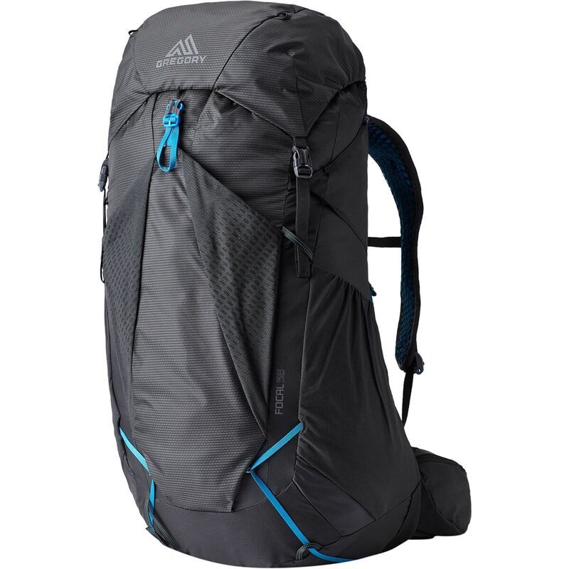 グレゴリー メンズ バッグ バックパック・リュックサック Gregory Focal 58L Backpack Ozone Black ブラック