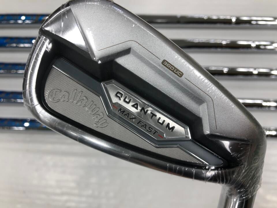 キャロウェイ　QUANTUM MAX FAST　NSプロ Zelos 7　Sフレックス　アイアンセット　中古　ゴルフドゥ！NEXTグローボ蘇我店【最短即日発送】