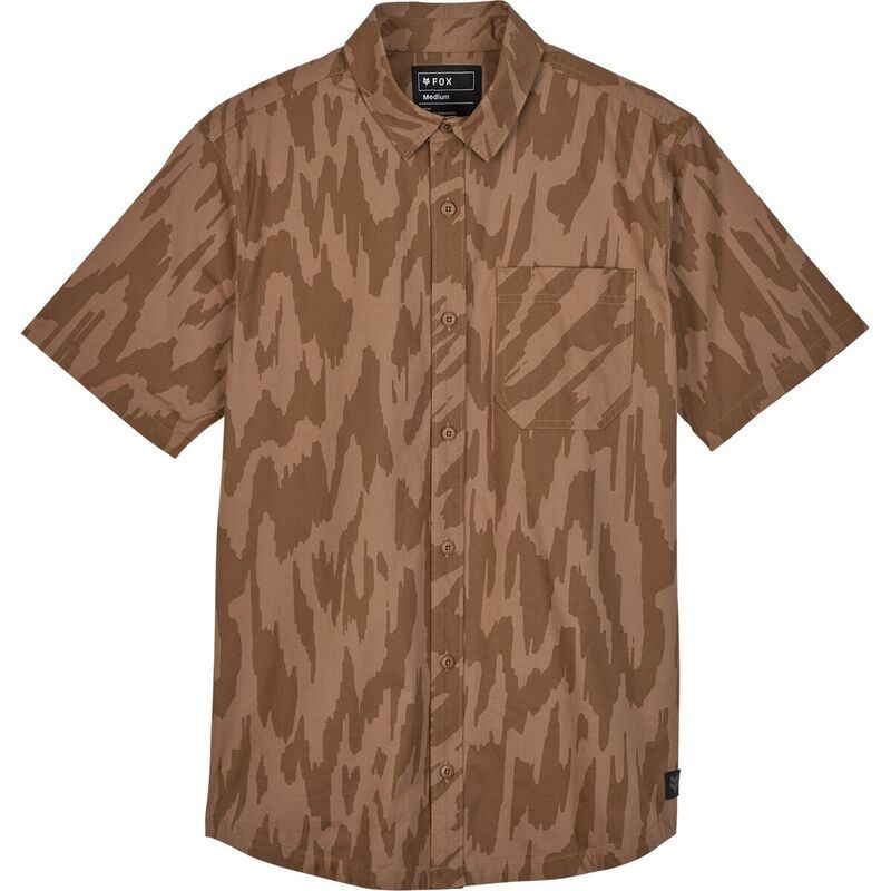 フォックスレーシング メンズ トップス Tシャツ 半袖 ジャージー Fox Racing Swarmer ShortSleeve Woven Jersey Mens Chai