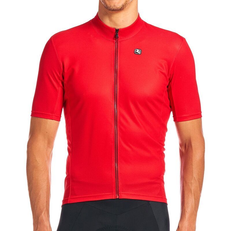 ジョルダーノ メンズ トップス Tシャツ ジャージー Giordana Fusion Jersey Mens Cherry Red レッド