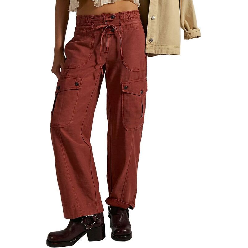 フリーピープル レディース ボトムス カジュアルパンツ Free People Park Ave Pant Womenspiced Rum