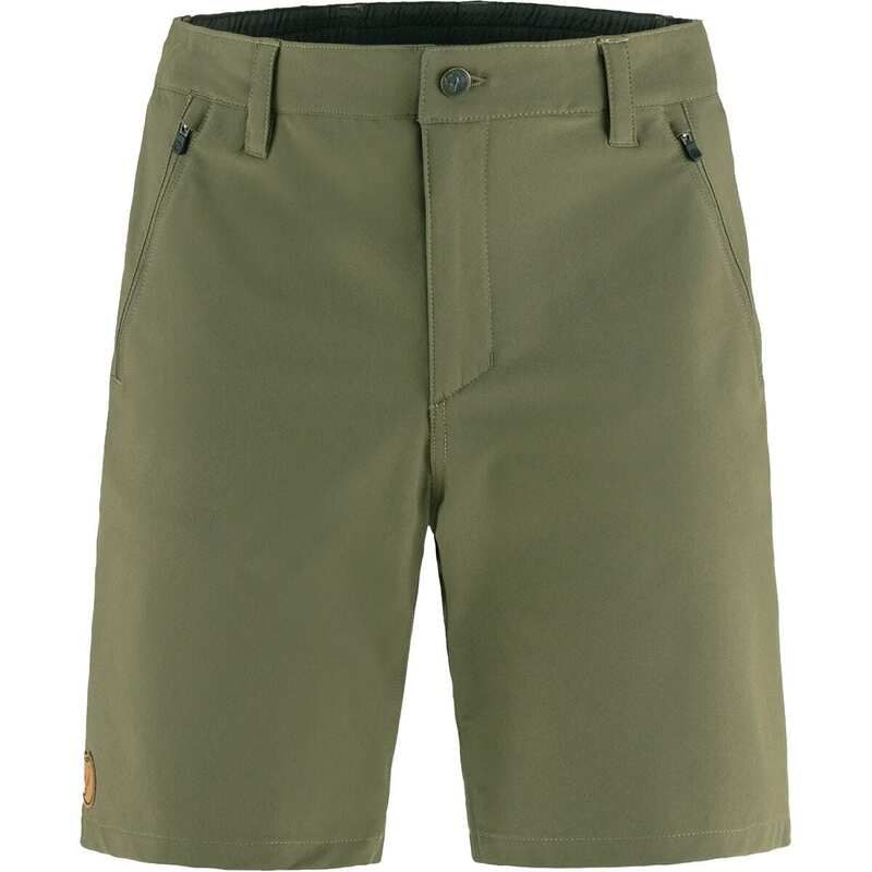フェールラーベン メンズ ボトムス カジュアルパンツ Fjallraven Abisko Trail Stretch Short Mens Laurel Green グリーン