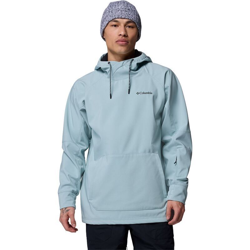コロンビア メンズ アウター ジャケット・ブルゾン パーカー Columbia Coreshot Softshell Hoodie Mens Crushed Blue ブルー