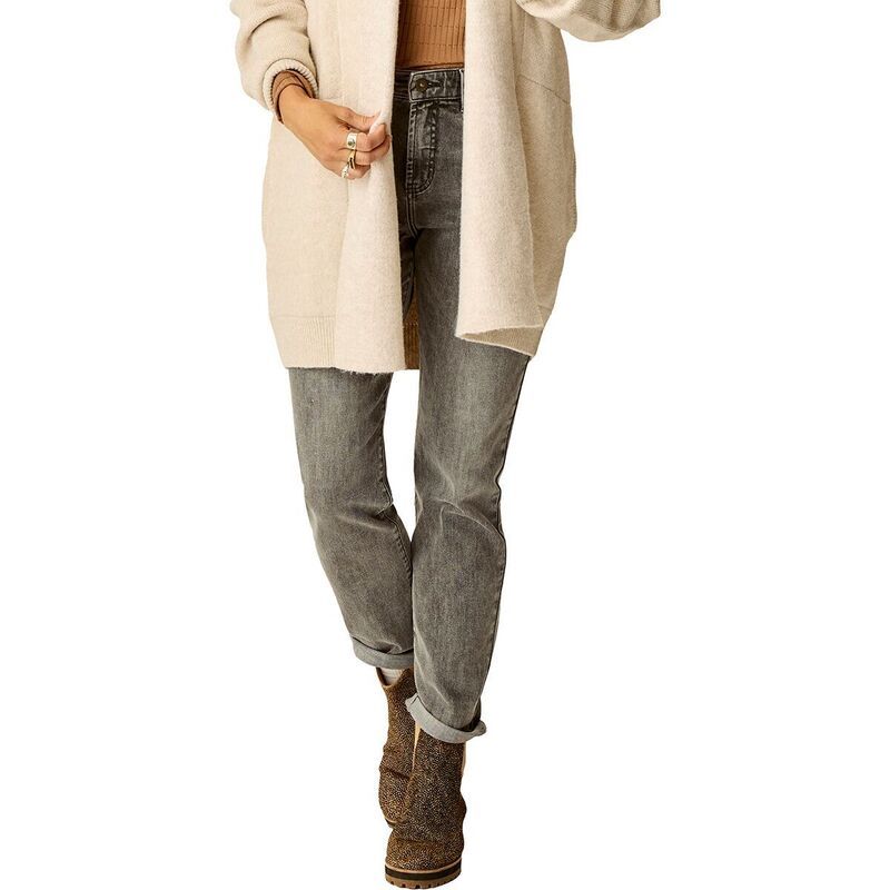カーブデザイン レディース ボトムス カジュアルパンツ Carve Designs Carson Hi Rise Jean Womens Medium Grey グレー