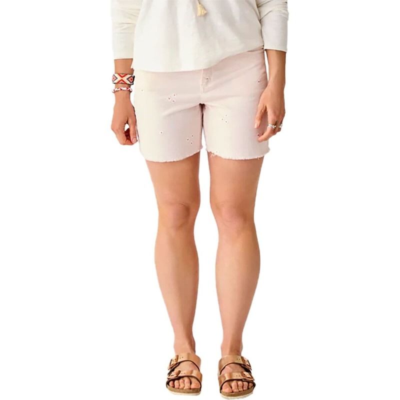 カーブデザイン レディース ボトムス カジュアルパンツ Carve Designs Oahu Short Womens Pastel Embroidery