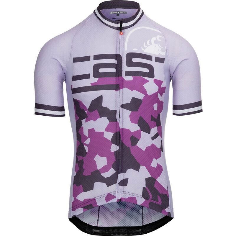 カステリ メンズ トップス Tシャツ ジャージー Castelli Attacco Limited Edition Jersey Mens Purple MistNight ShadeHortensia パープル