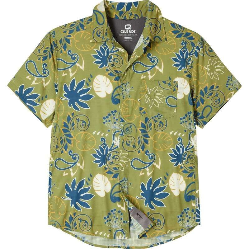 クラブライド メンズ トップス Tシャツ ジャージー Club Ride Apparel Motive Jersey Mens Moss Stone Paisley ストーン