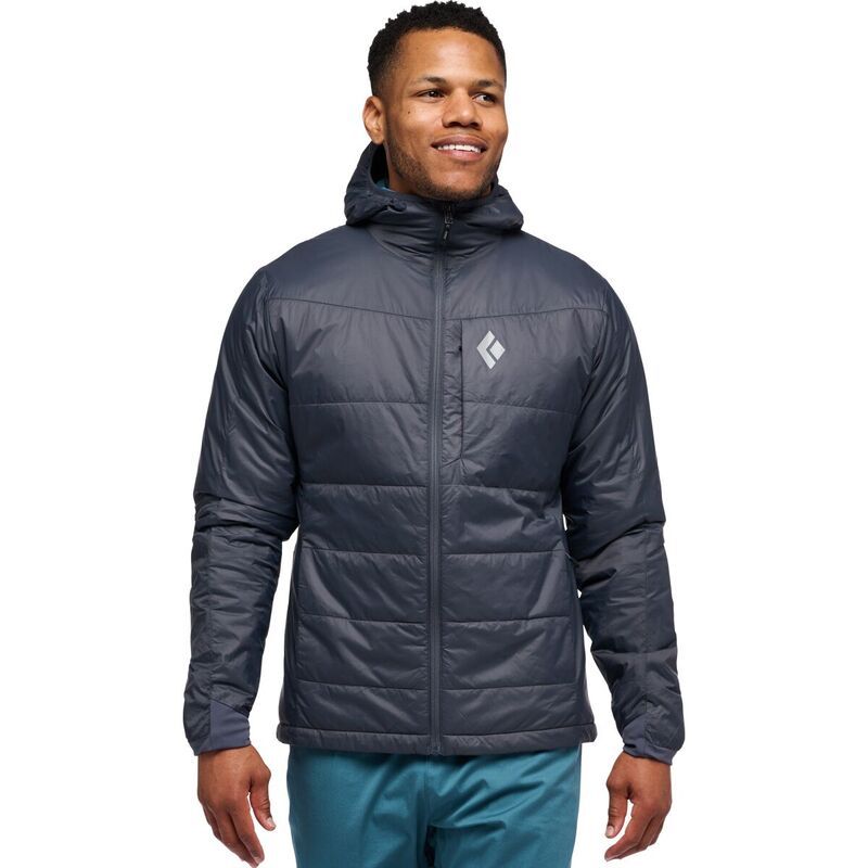 ブラックダイヤモンド メンズ アウター ジャケット・ブルゾン フーデッドジャケット ジャケット Black Diamond Solution Hooded Jacket Mens Charcoal チャコール