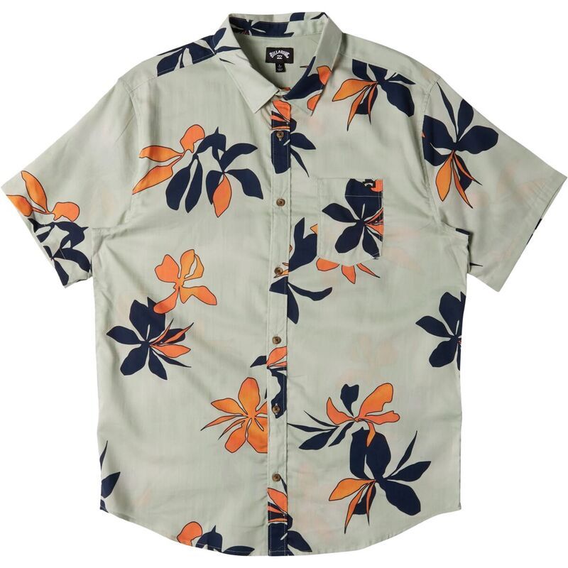 ビラボン メンズ トップス シャツ 半袖 Billabong Sundays ShortSleeve Shirt Mens Seafoam