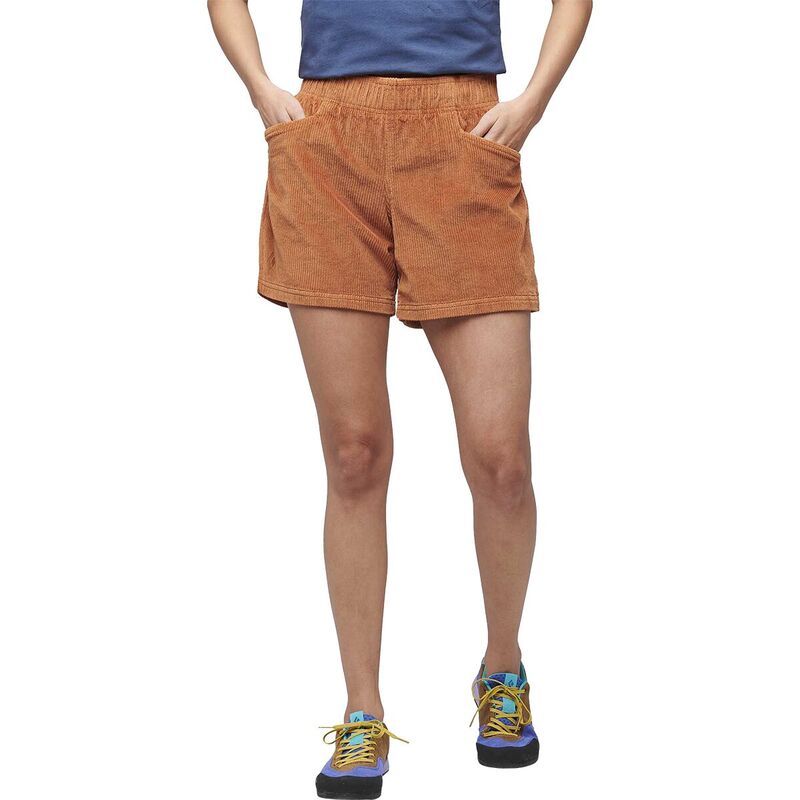 ブラックダイヤモンド レディース ボトムス カジュアルパンツ コーデュロイ Black Diamond Dirtbag Corduroy Short Womens Moab Brown ブラウン