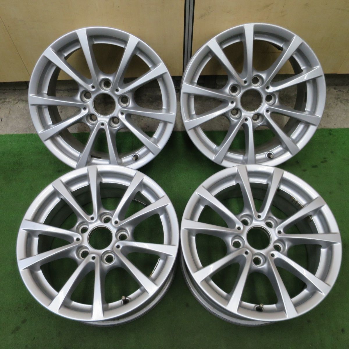 [送料無料] 4本価格★BMW 3シリーズ F30 F31 純正 Vスポーク スタイリング 390 ホイール 16インチ 16×7J PCD120/5H★6051503NGホ