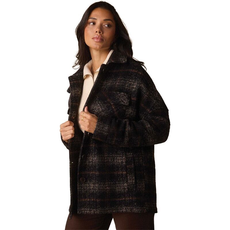 ノーマルブランド レディース アウター ジャケット・ブルゾン The Normal Brand Logan Lodge Jacket Womenshadow Plaid チェック