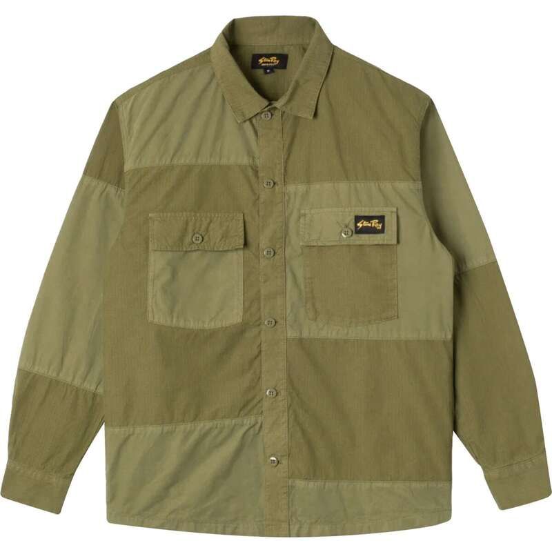 スタンレイ メンズ トップス Tシャツ Stan Ray Cpo Shirt Olive RsPoplin Mix オリーブ