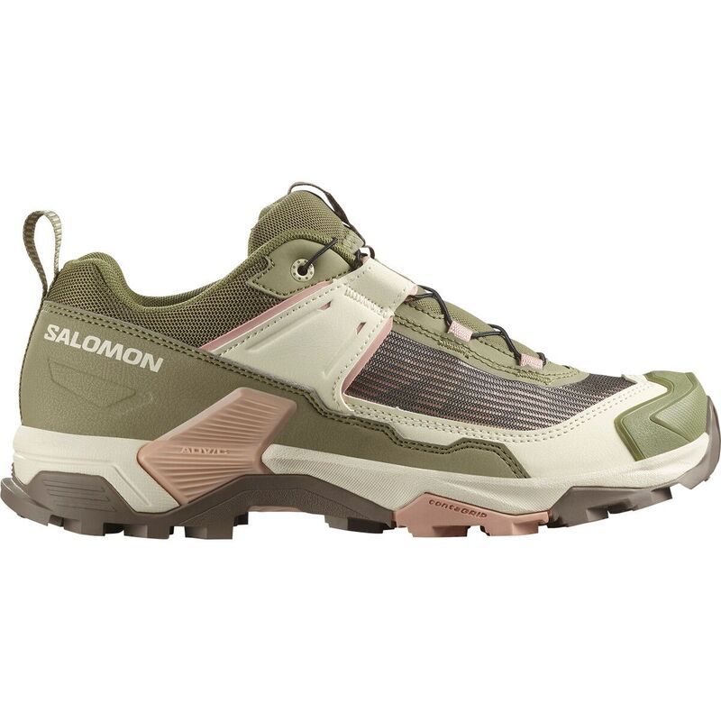 サロモン レディース シューズ スニーカー Salomon X Ultra 5 Hiking Shoe Womens AloeShortbreadMahogany Rose