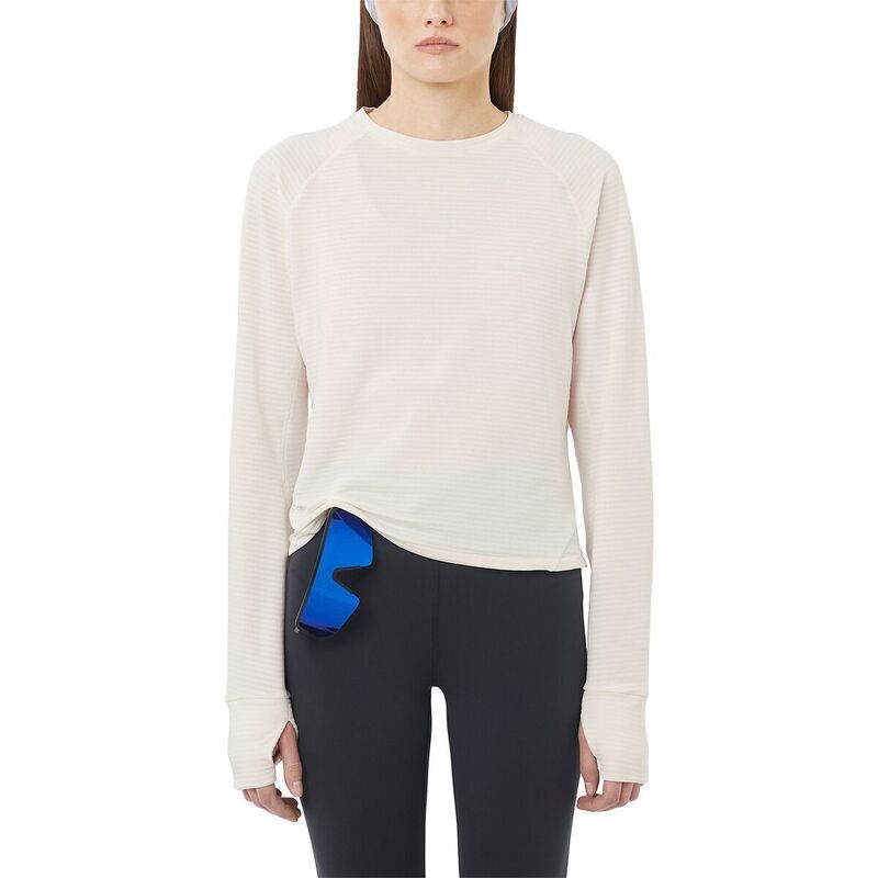 サロモン レディース アウター ジャケット・ブルゾン Salomon Essential Lightwarm Crew Womens Whisper White ホワイト
