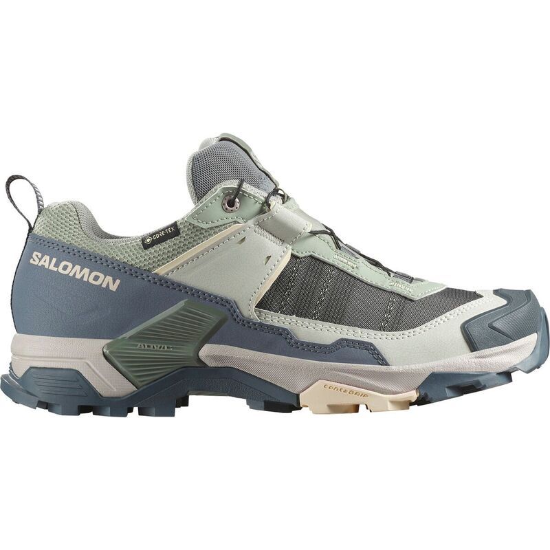 サロモン レディース シューズ スニーカー Salomon X Ultra 5 GTX Hiking Shoe Womens SeagrassTurbulenceTender Peach ピーチ