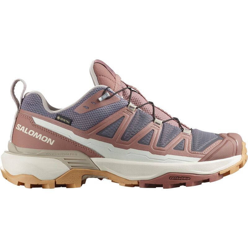 サロモン レディース シューズ スニーカー Salomon X Ultra 360 Edge GTX Hiking Shoe Womens ExcaliburBurlwoodSilver Cloud シルバー