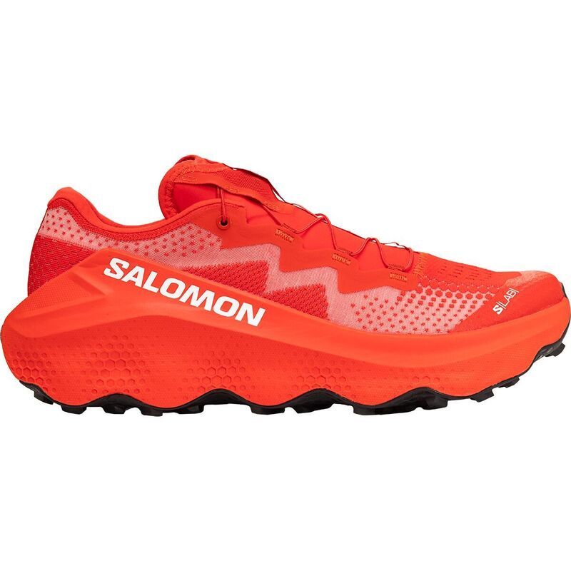 サロモン メンズ シューズ スニーカー Salomon SLab Ultra Glide 15 Trail Running Shoe Fiery RedFiery RedWhite ホワイト