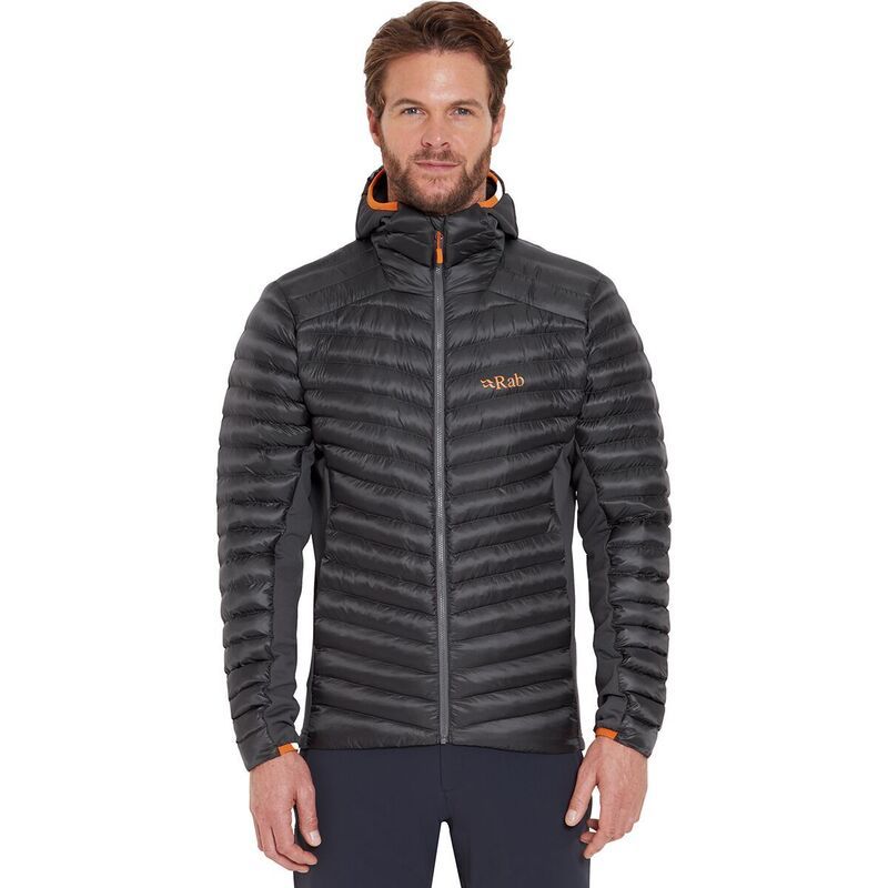 ラブ メンズ アウター ジャケット・ブルゾン フーデッドジャケット ジャケット Rab Cirrus Flex Hooded Jacket Mens Graphene