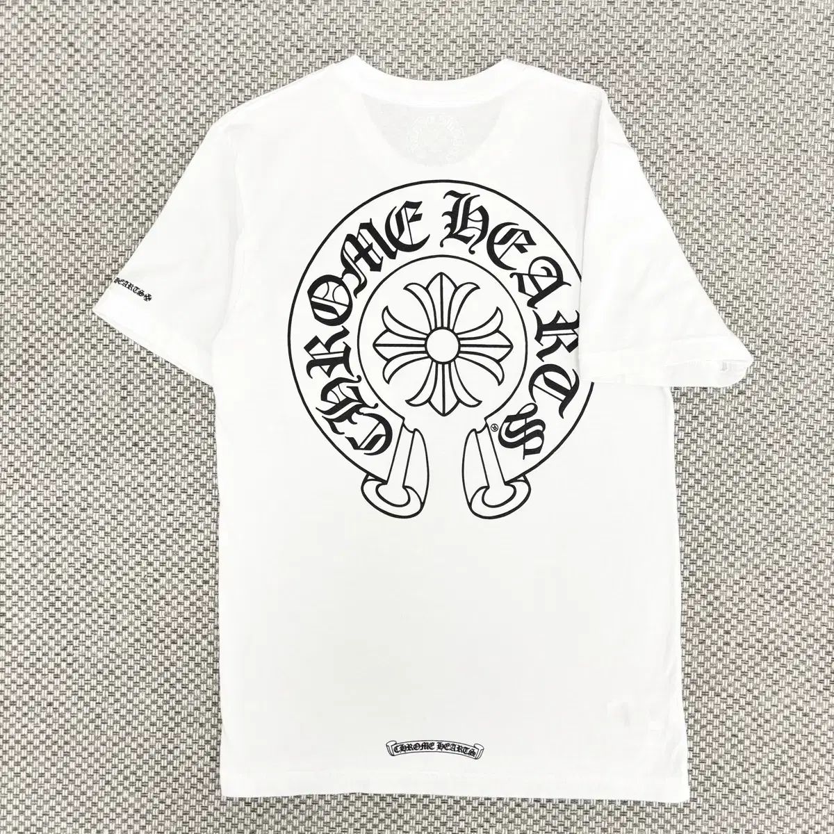 S CHROME HEARTS クロムハーツ ホールシュー 半袖Tシャツ