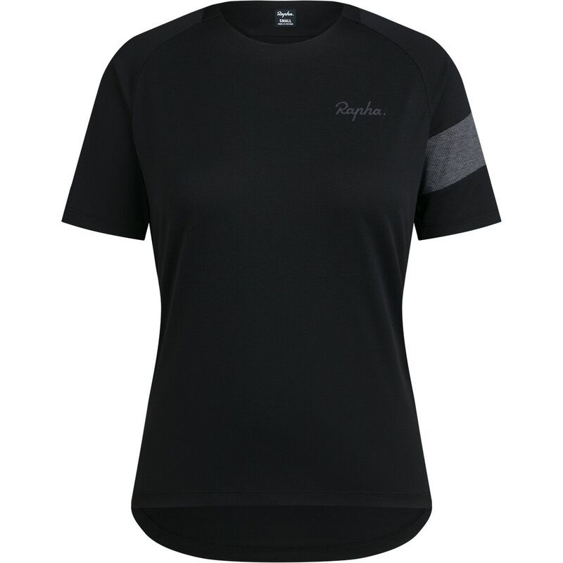 ラファ レディース トップス Tシャツ Rapha Trail Technical TShirt Womens BlackGrey ブラック
